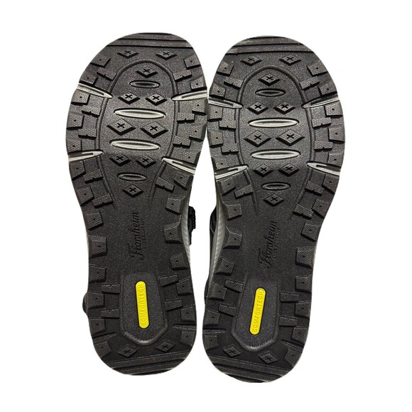 NEW Florsheim Mens Size 14 Tread Lite Black Leather Cushioned River Sport Sandal main image 6